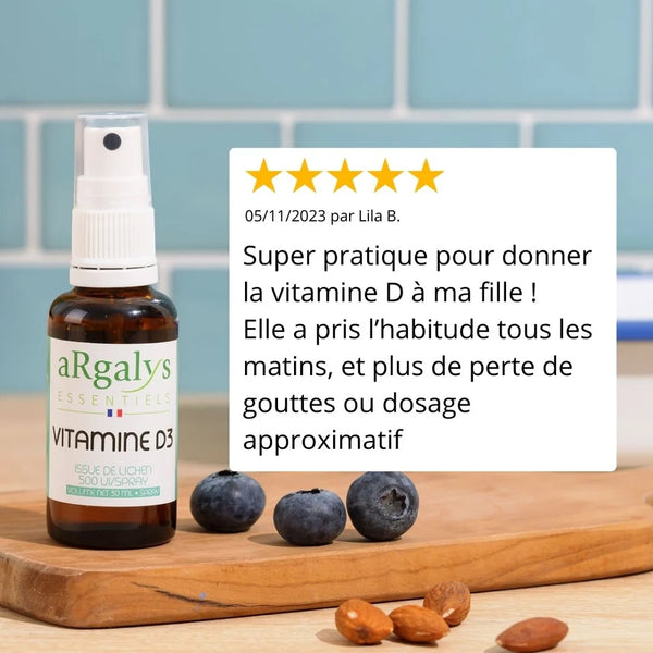 Vitamine D3 Végétale - 30 ml spray