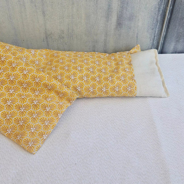 Bouillotte cervicale déhoussable - Riad Amande- Graines de lin (12 x 54)