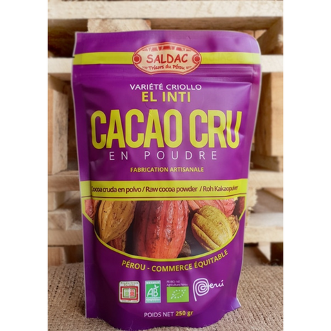 Cacao Cru bio en poudre - 250g