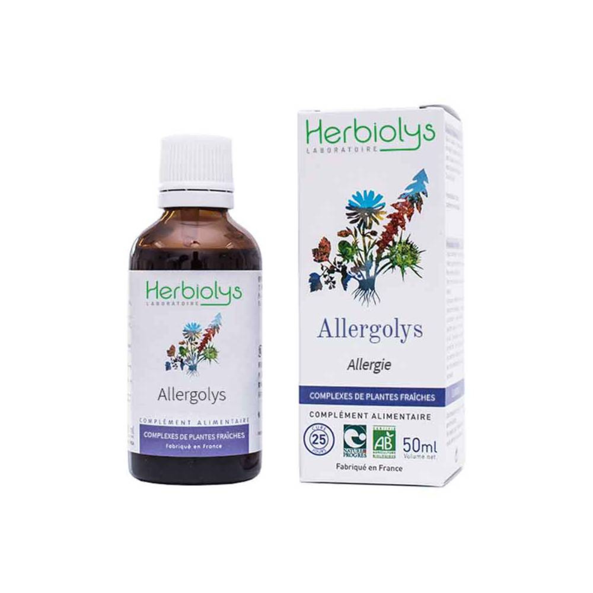 Complexe de plantes fraîches - Allergies - Allergolys - 50 ml