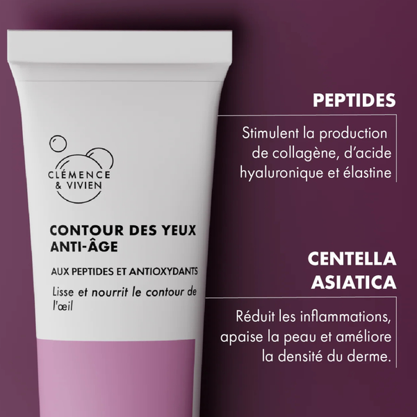 Contour des yeux régénérant - Peptides + Centella asiatica