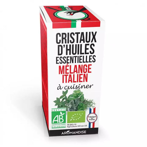 Cristaux d'huiles essentielles mélange italien