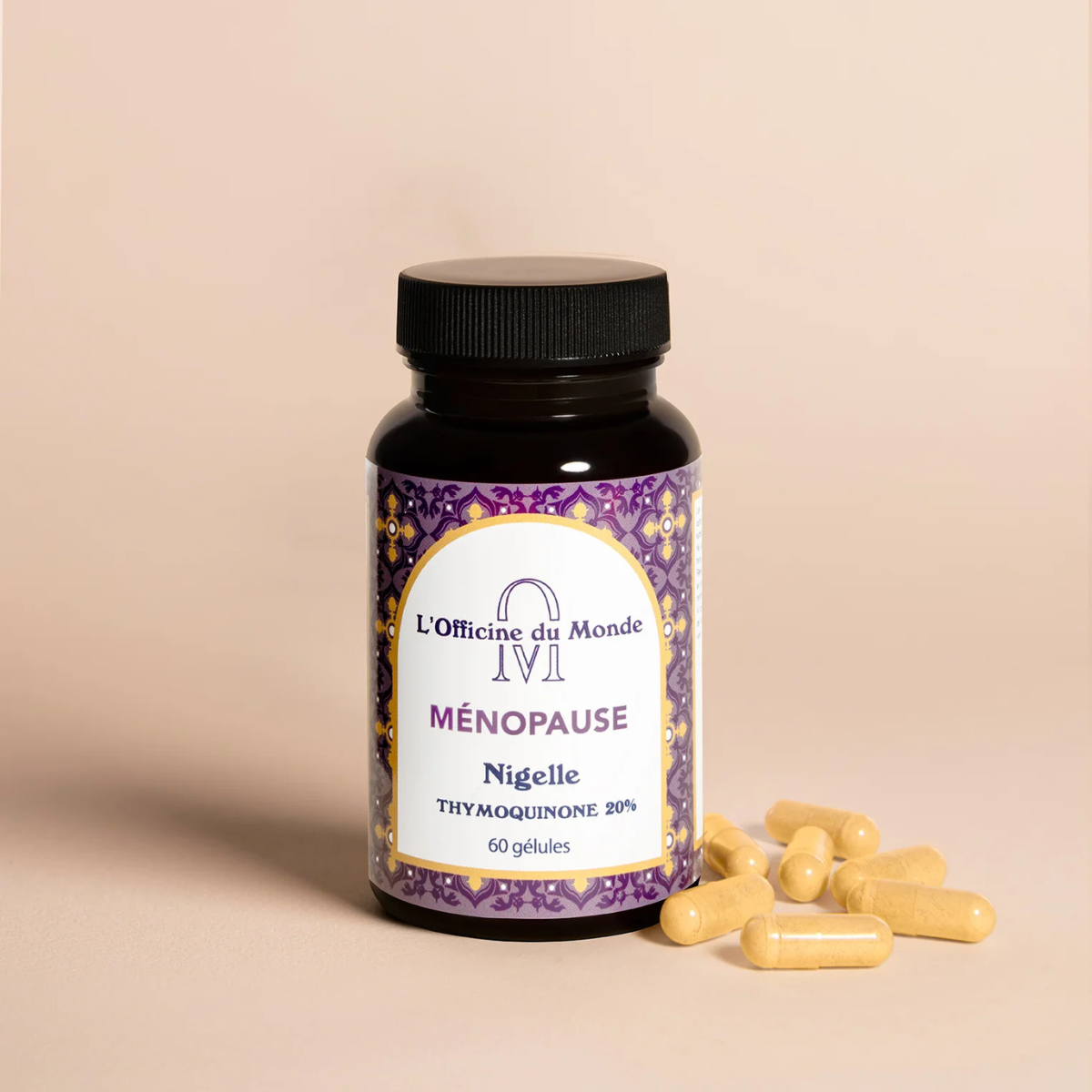Ménopause - Thymoquinone 20mg - 60 gélules - Cure de 2 mois