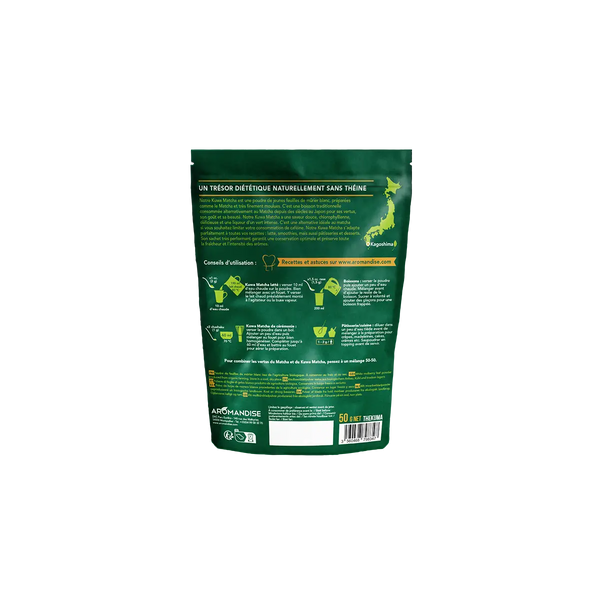 Poudre de feuilles de mûrier blanc Kuwa Matcha bio