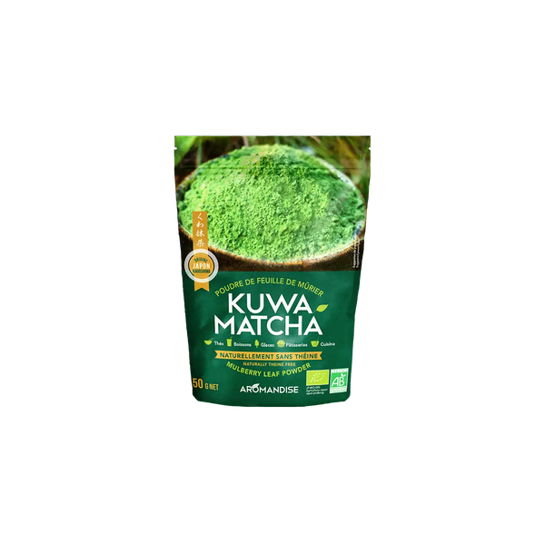 Poudre de feuilles de mûrier blanc Kuwa Matcha bio