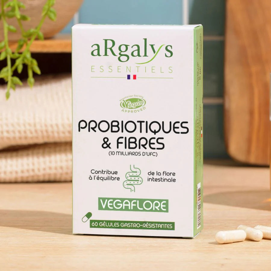 Pre et probiotiques VEGAFLORE - 60 gelules