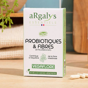 Pre et probiotiques VEGAFLORE - 60 gelules