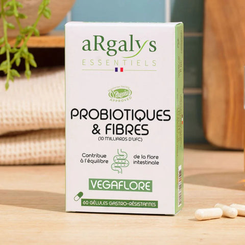 Pre et probiotiques VEGAFLORE - 60 gelules