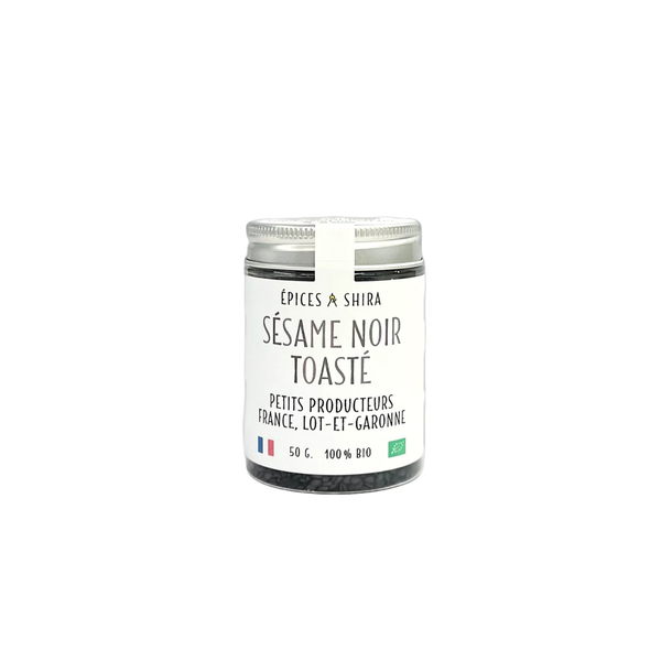 Sésame noir torréfié du Lot-et-Garonne – bio - 40 gr