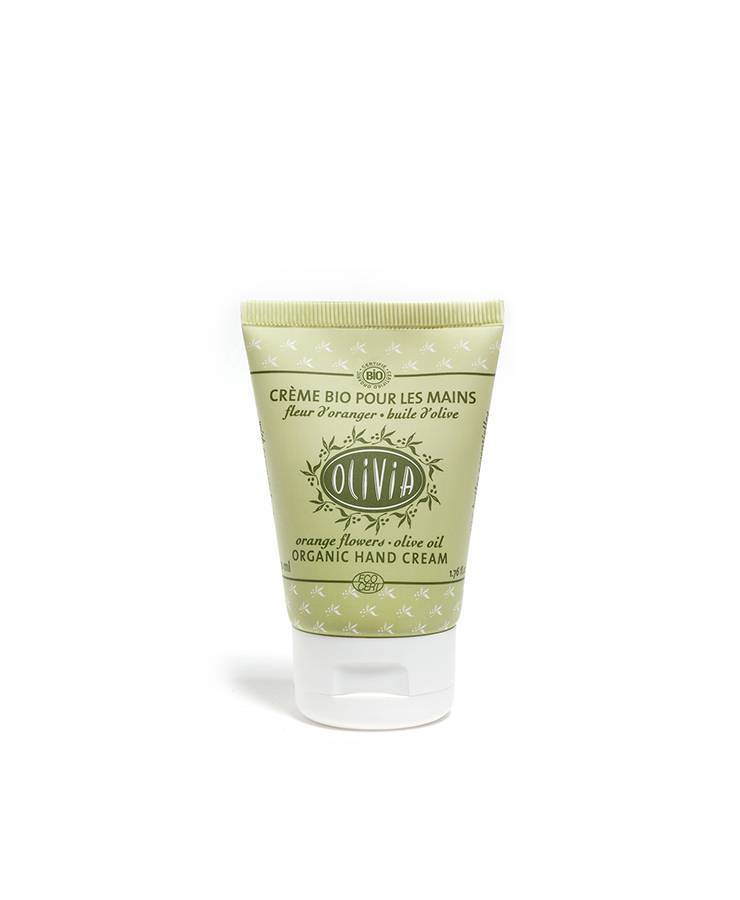 Crème hydratante mains bio - Huile d'olive
