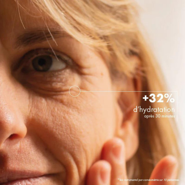 Hydratation efficace des ridules du contour des yeux