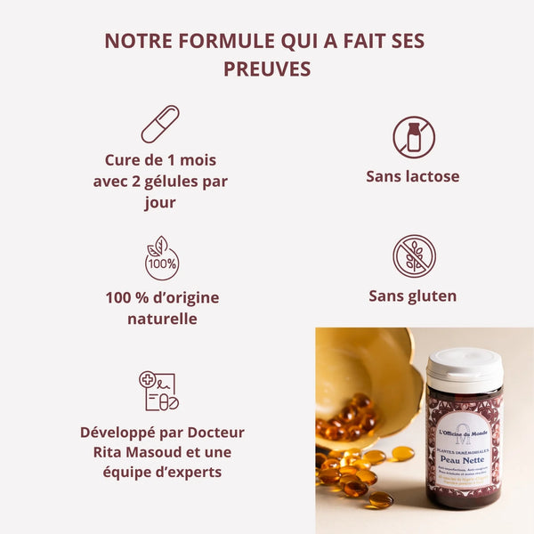 Peau nette - Acné & Imperfections - capsules