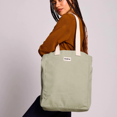 Cabas vertical Paul - Couleur Vert argile