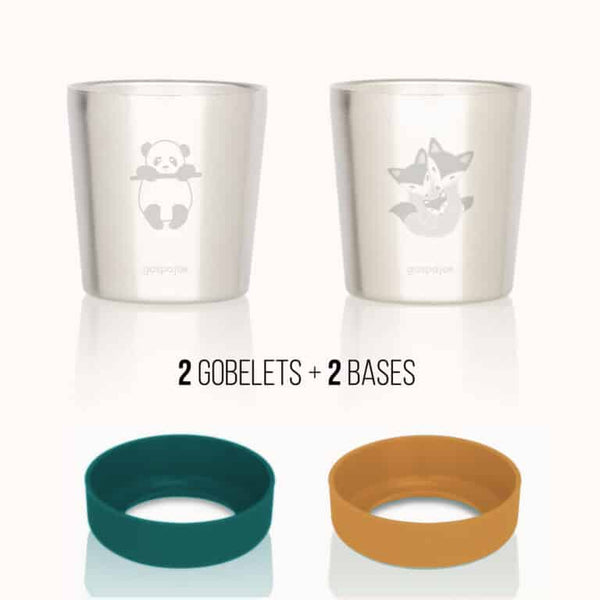 Gobelet en inox X2 - YOOPY