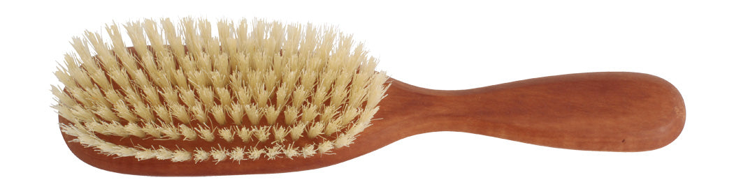 Brosse à cheveux souples en bois de poirier