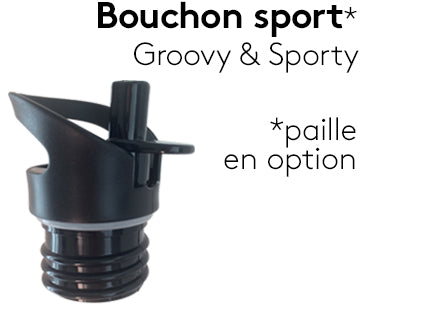 Bouchon sport noir